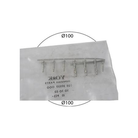 Term Pin 20-14 Awg York - 025-20533-000 - Term Pin 20-14 Awg