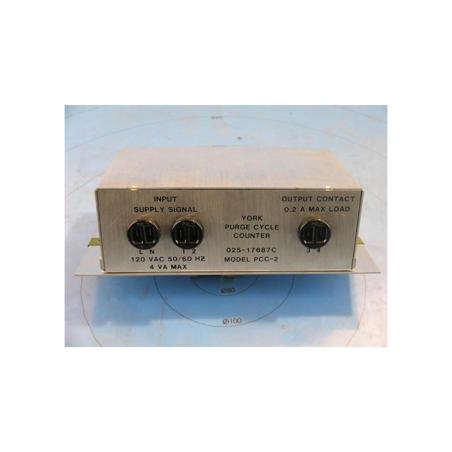 Control Purge Counter York - 025-17687-000 - Control Purge Counter