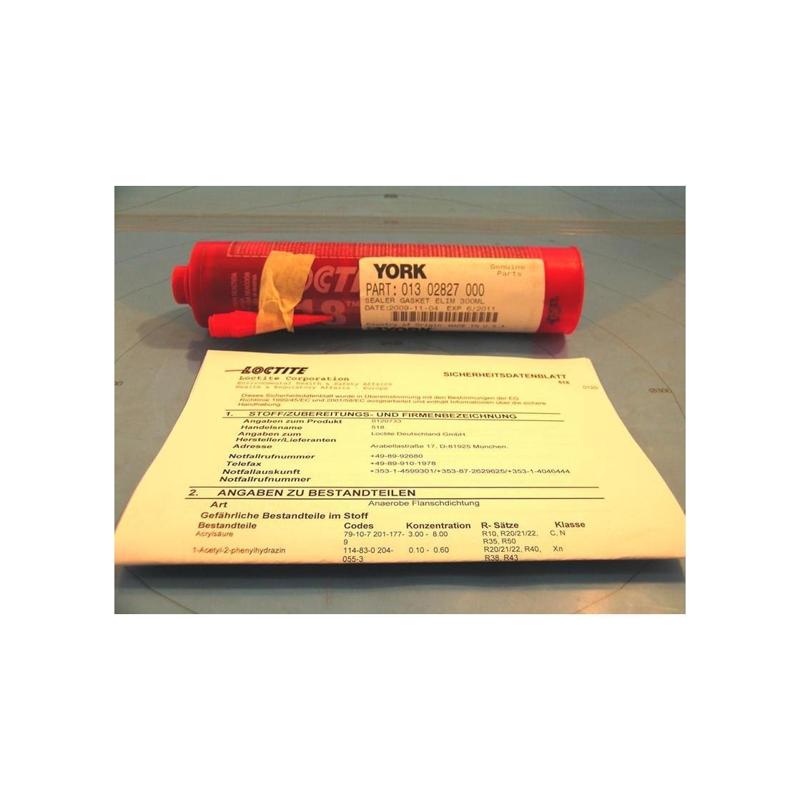 York - 013-02827-000 - Sealer Gasket Elim 300Ml York - 013-02827-000 - Sealer Gasket Elim 300Ml