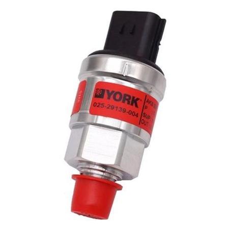 York 025-29139-004 - York - 025-29139-004 - 1/4 Inch NPT 0-400# .5-4.5 Volt Trnsdcr