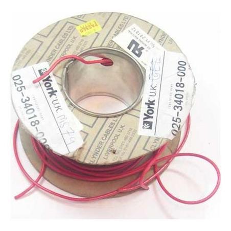 York 025-34018-000 - York - 025-34018-000 - Wire Awm/ul1015 16 Ampwg Red