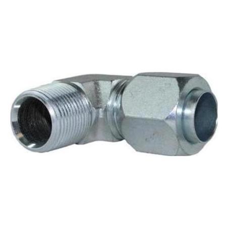 Elbow Fla Hyd 3/4 O.d. x 3/4nptf York - 023-10700-000 - Elbow Fla Hyd 3/4 O.d. x 3/4nptf